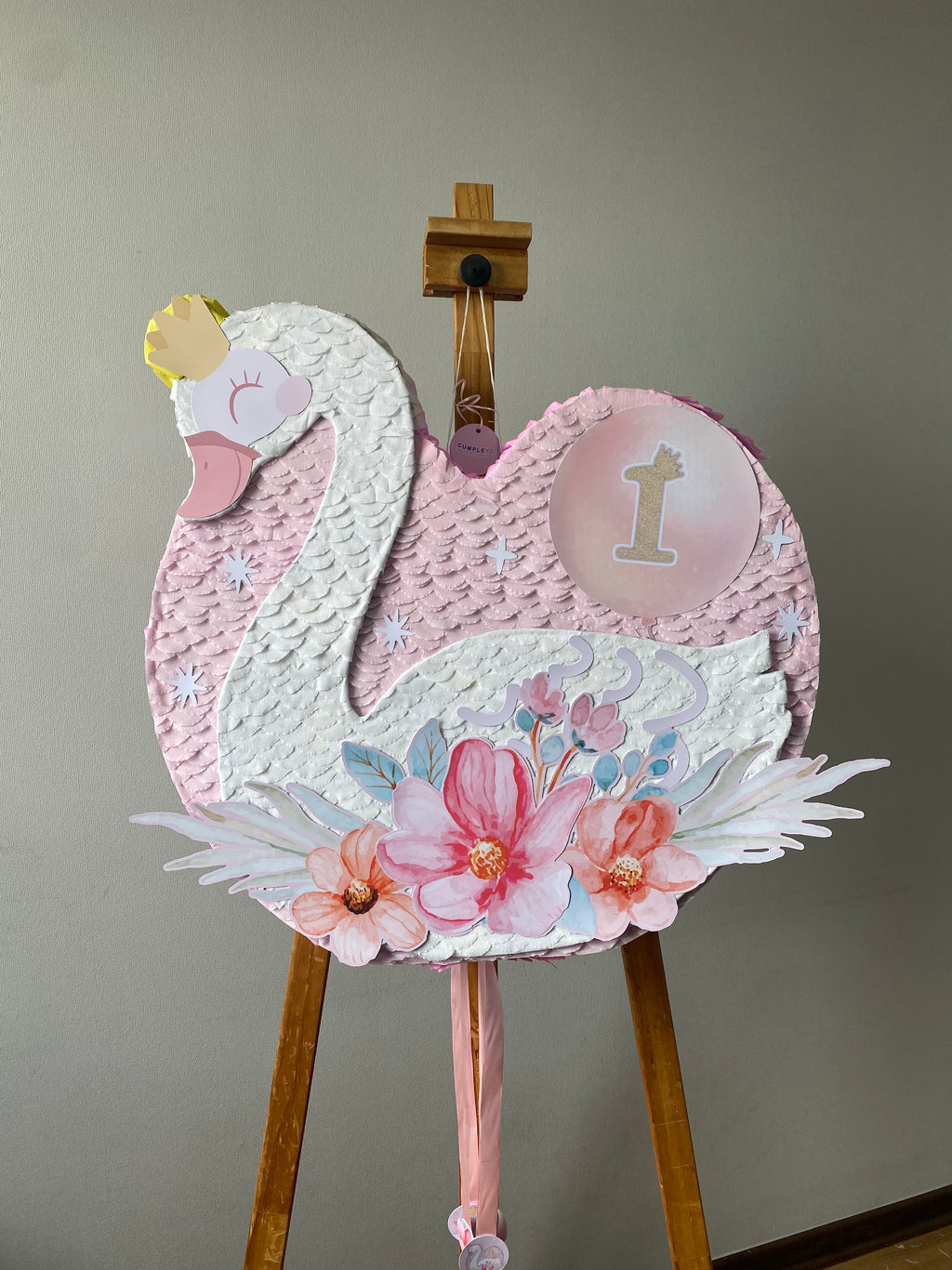 PIÑATA CISNE 60CM PREMIUM