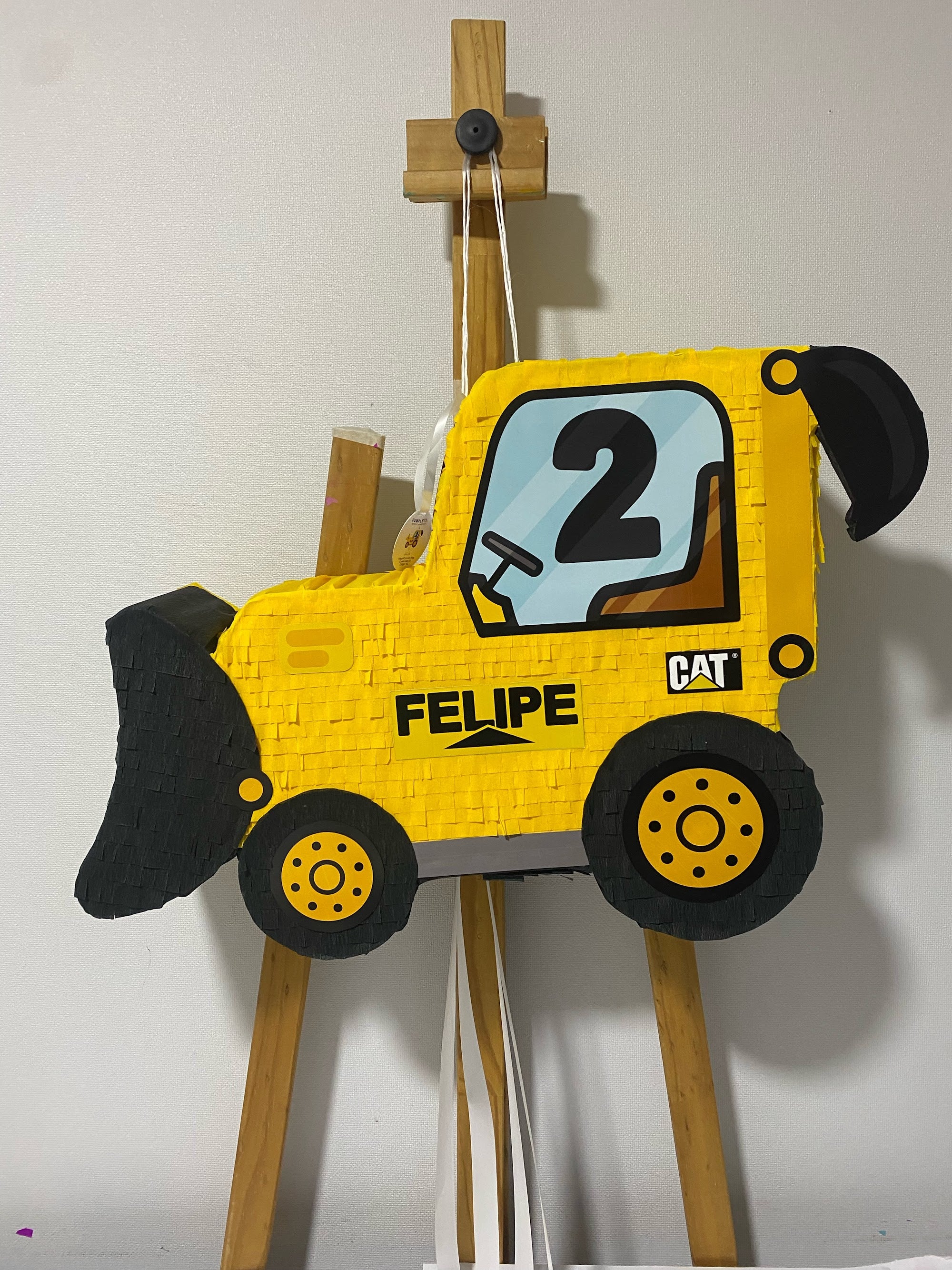 PIÑATA CAMIÓN PALA 40CM PREMIUM