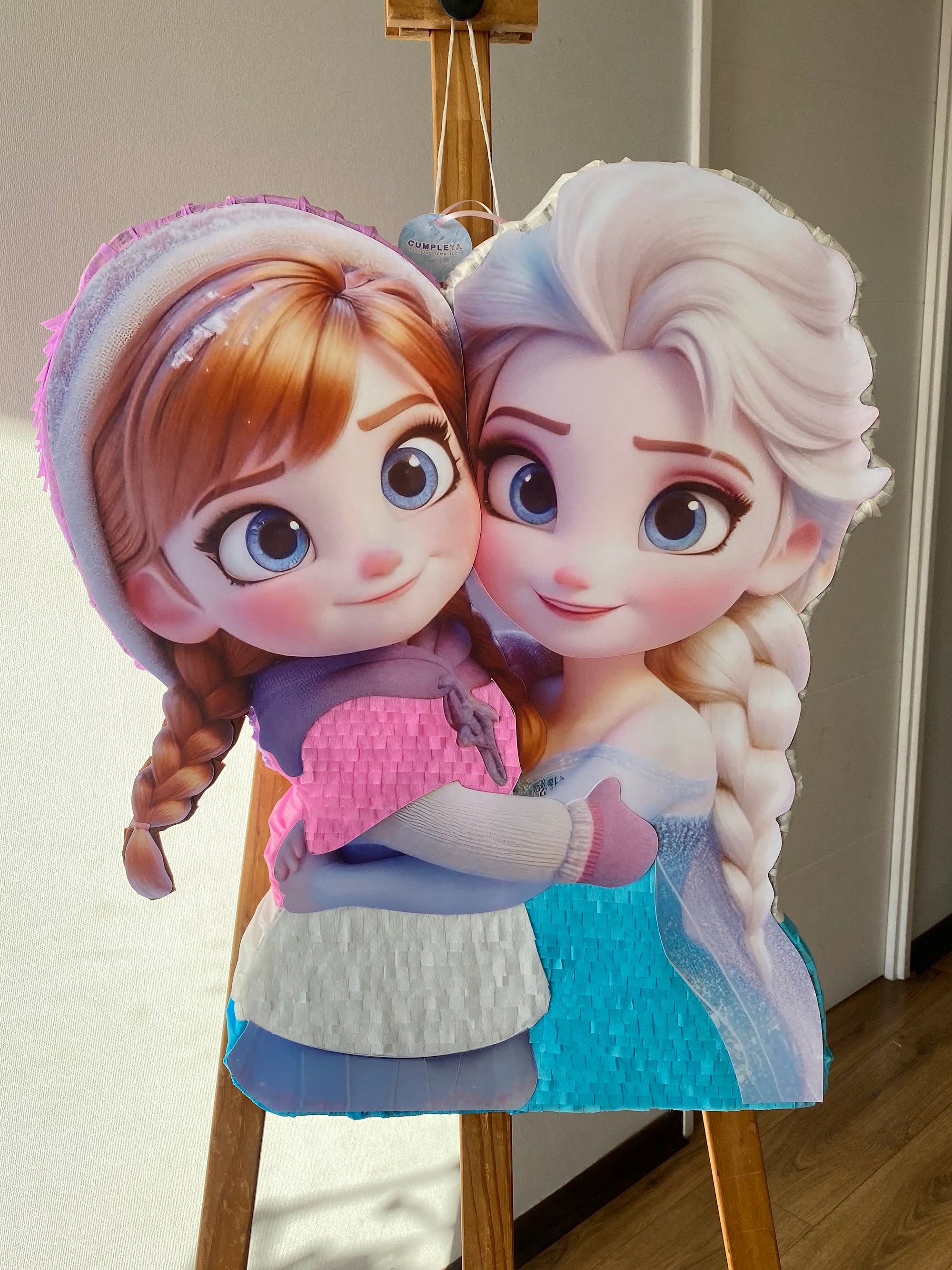 PIÑATA ELSA Y ANNA BEBE 60CM PREMIUM