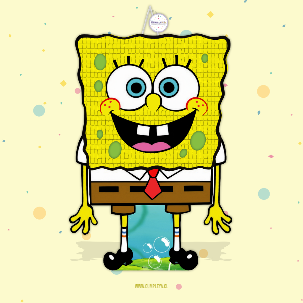 PIÑATA BOB ESPONJA 60CM PREMIUM