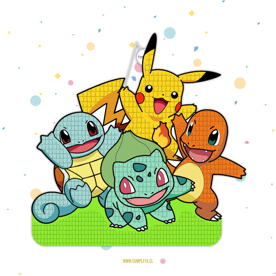 PIÑATA POKEMON 40CM PREMIUM