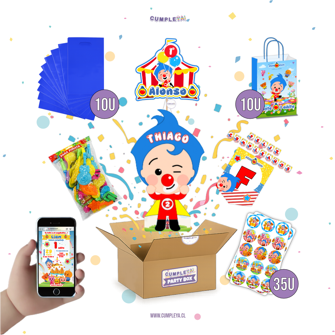 PARTY BOX CUALQUIER TEMÁTICA