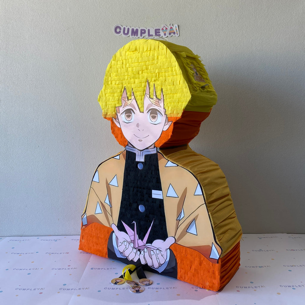 PIÑATA ZENITSU AGATSUMA 60CM PREMIUM