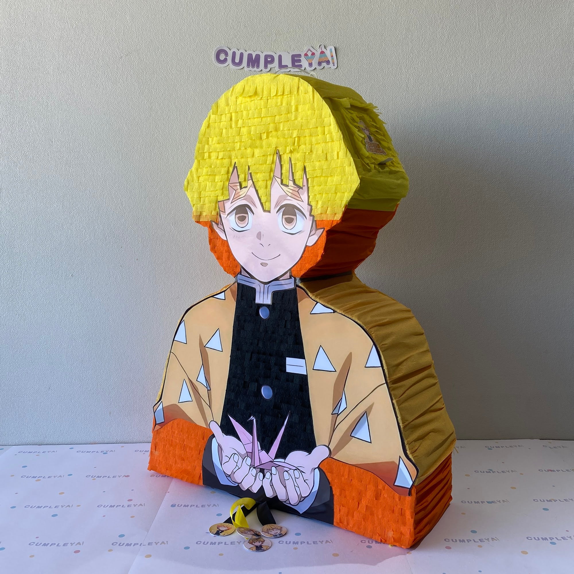 PIÑATA ZENITSU AGATSUMA 60CM PREMIUM