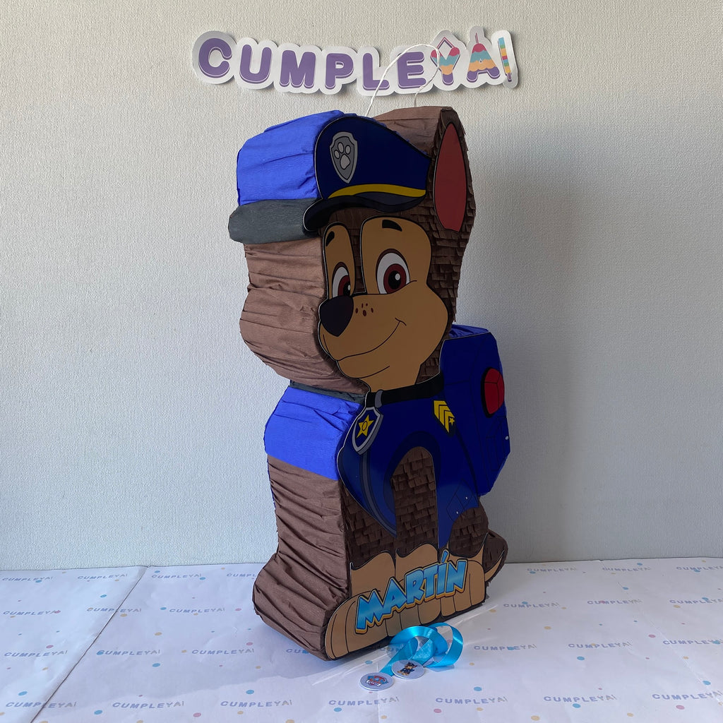 PIÑATA CHASE PAW PATROL 60CM PREMIUM