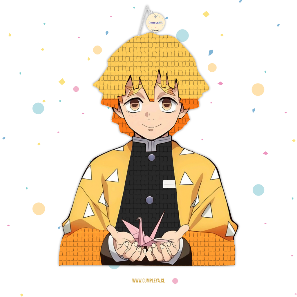 PIÑATA ZENITSU AGATSUMA 60CM PREMIUM