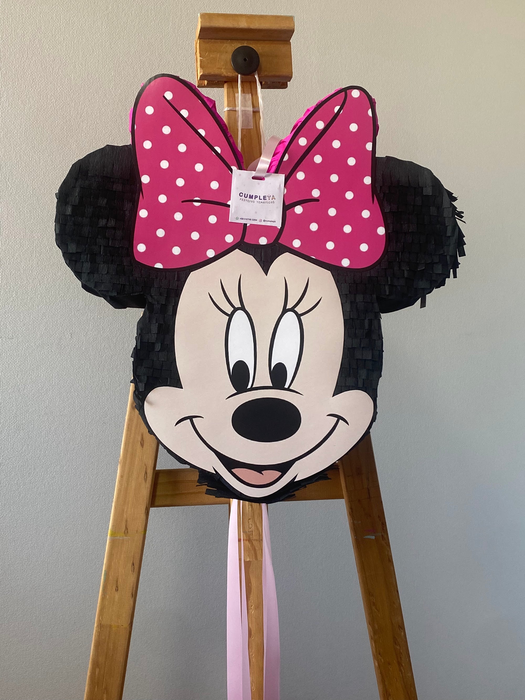 PIÑATA MINNIE MOUSE 40CM PREMIUM