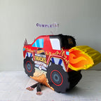 PIÑATA 60 CM MONSTER TRUCK ROJO