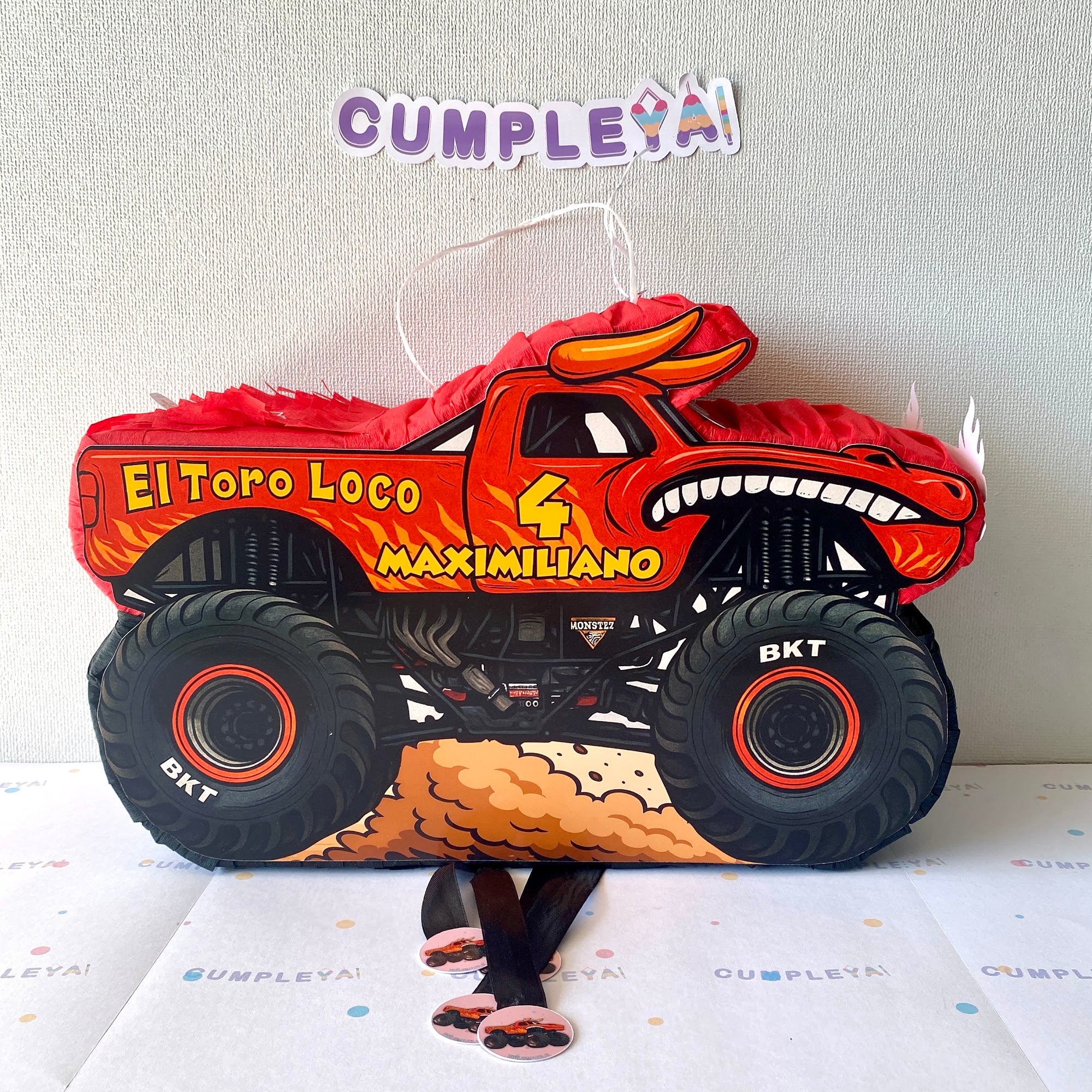 PIÑATA 40 CM TORO LOCO