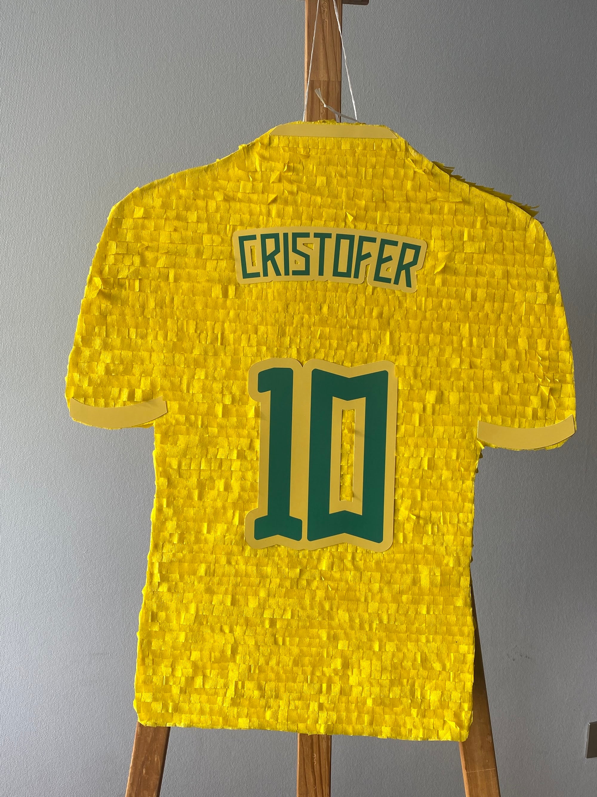 PIÑATA CAMISA BRASIL RONALDINHO 60CM PREMIUM