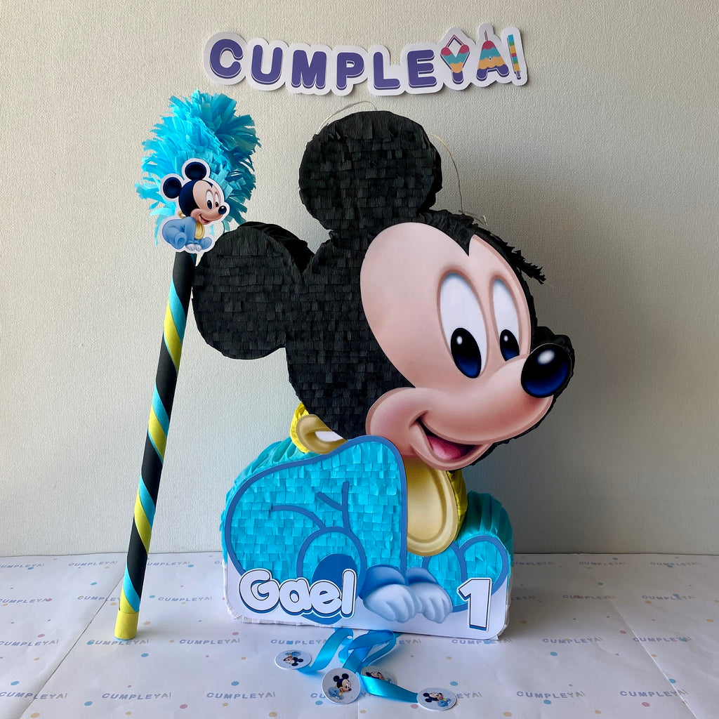 PIÑATA MICKY BEBE 60CM PREMIUM