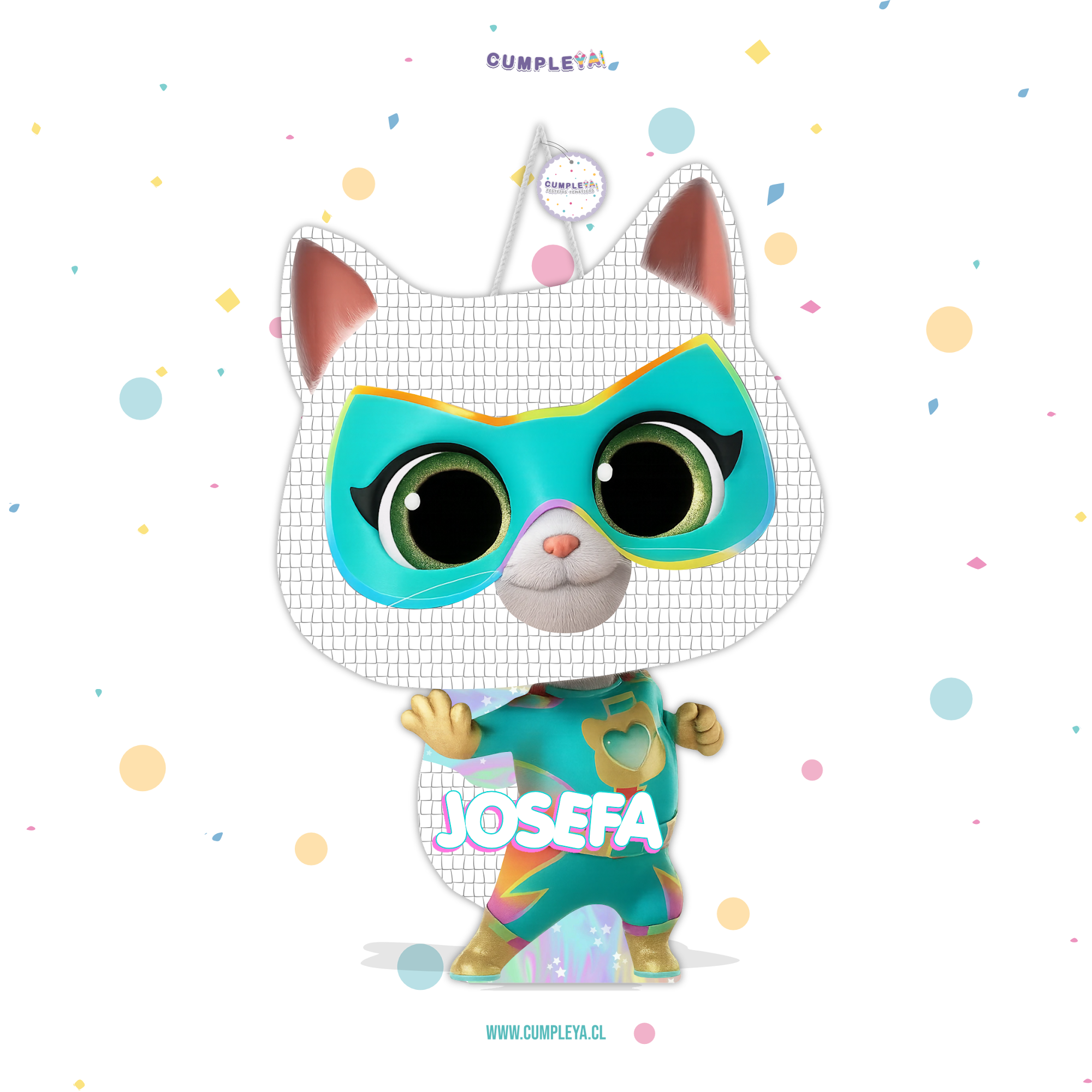 PIÑATA BITSY 40CM PREMIUM