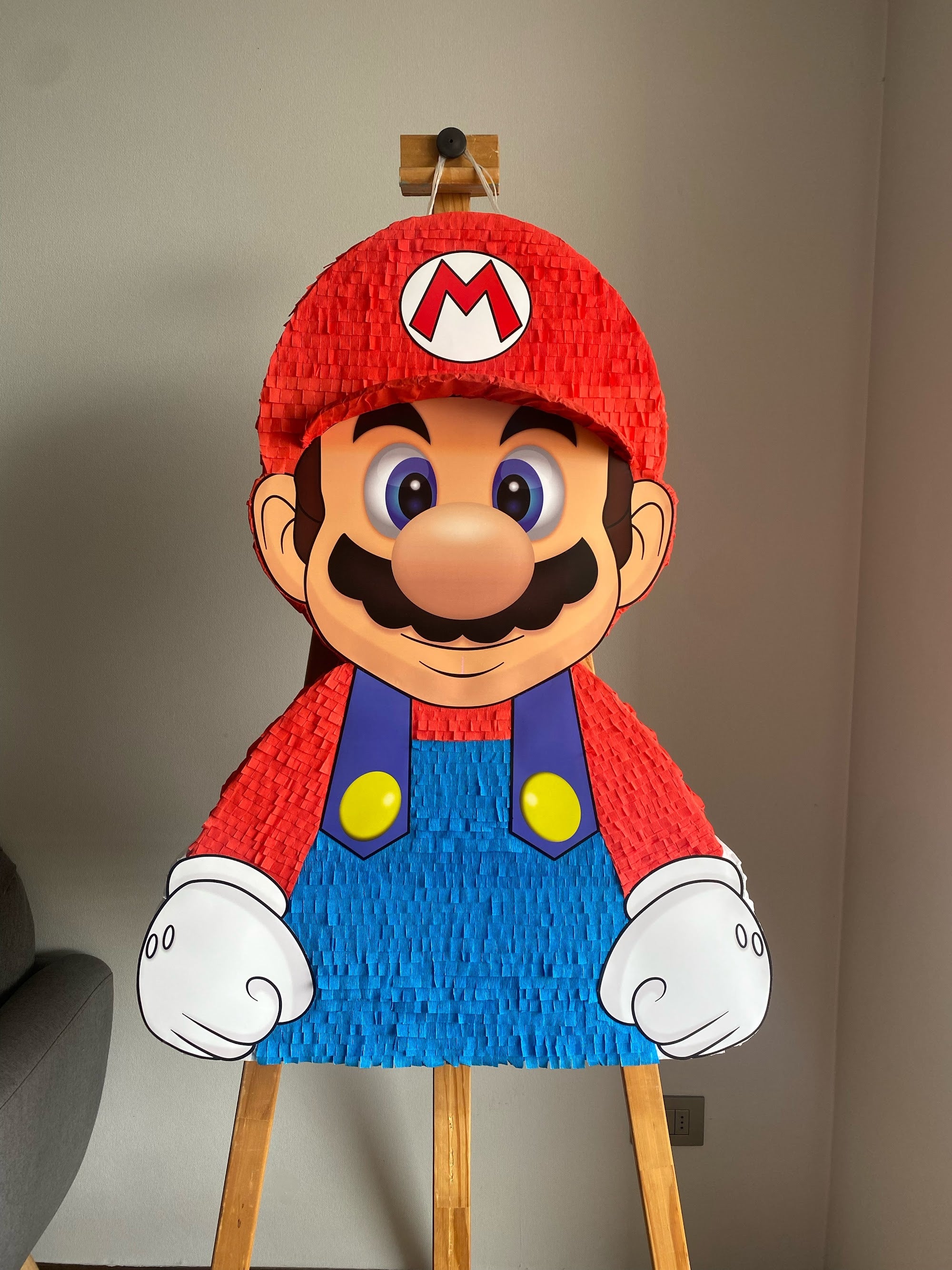 PIÑATA MARIO DE MARIO BROS, TORSO 60CM PREMIUM