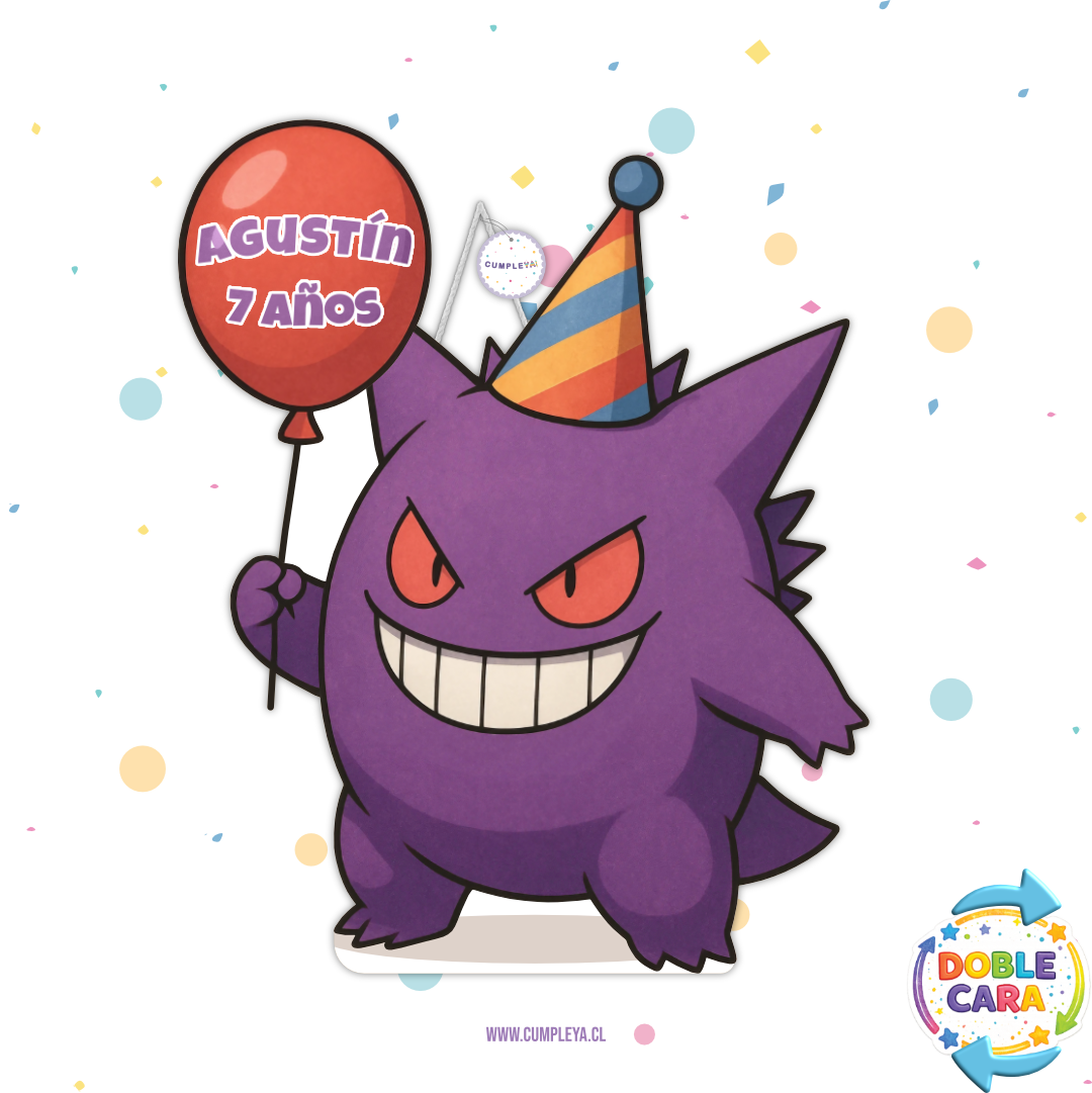PIÑATA 60 CM XL GENGAR
