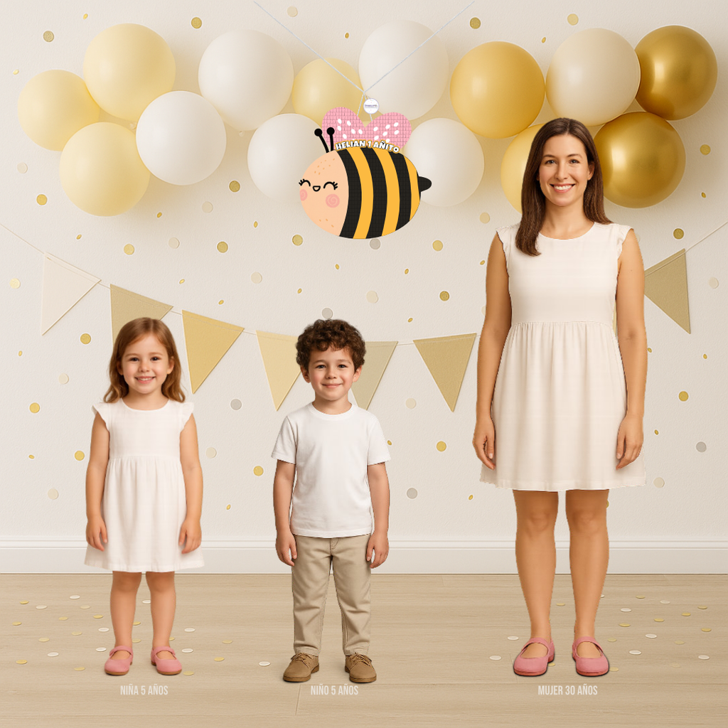 PIÑATA ABEJITA 40CM PREMIUM