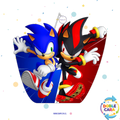 PIÑATA 40 CM SONIC Y SHADOW