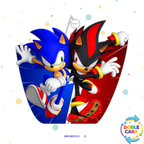PIÑATA 40 CM SONIC Y SHADOW