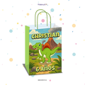 BOLSA SORPRESA 16 × 21 × 8 CM DINOSAURIO