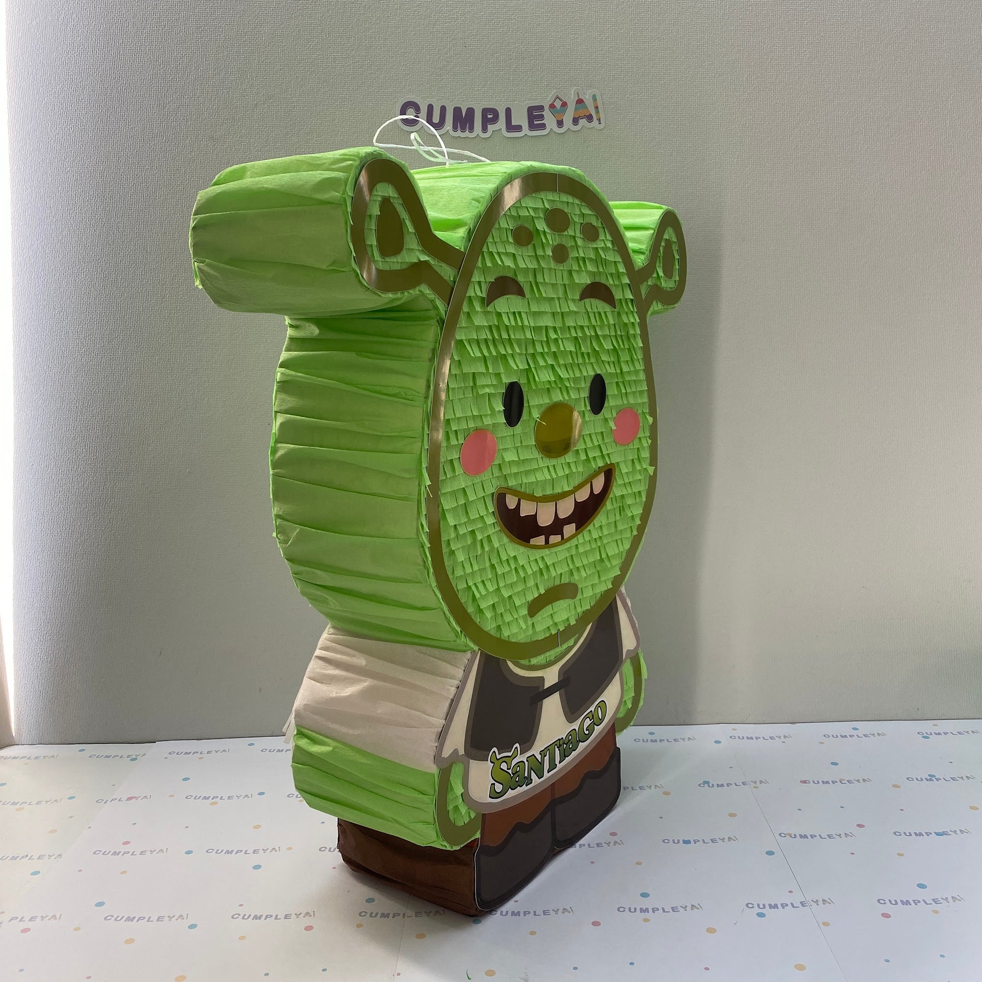 PIÑATA SHREK NIÑO 60CM PREMIUM