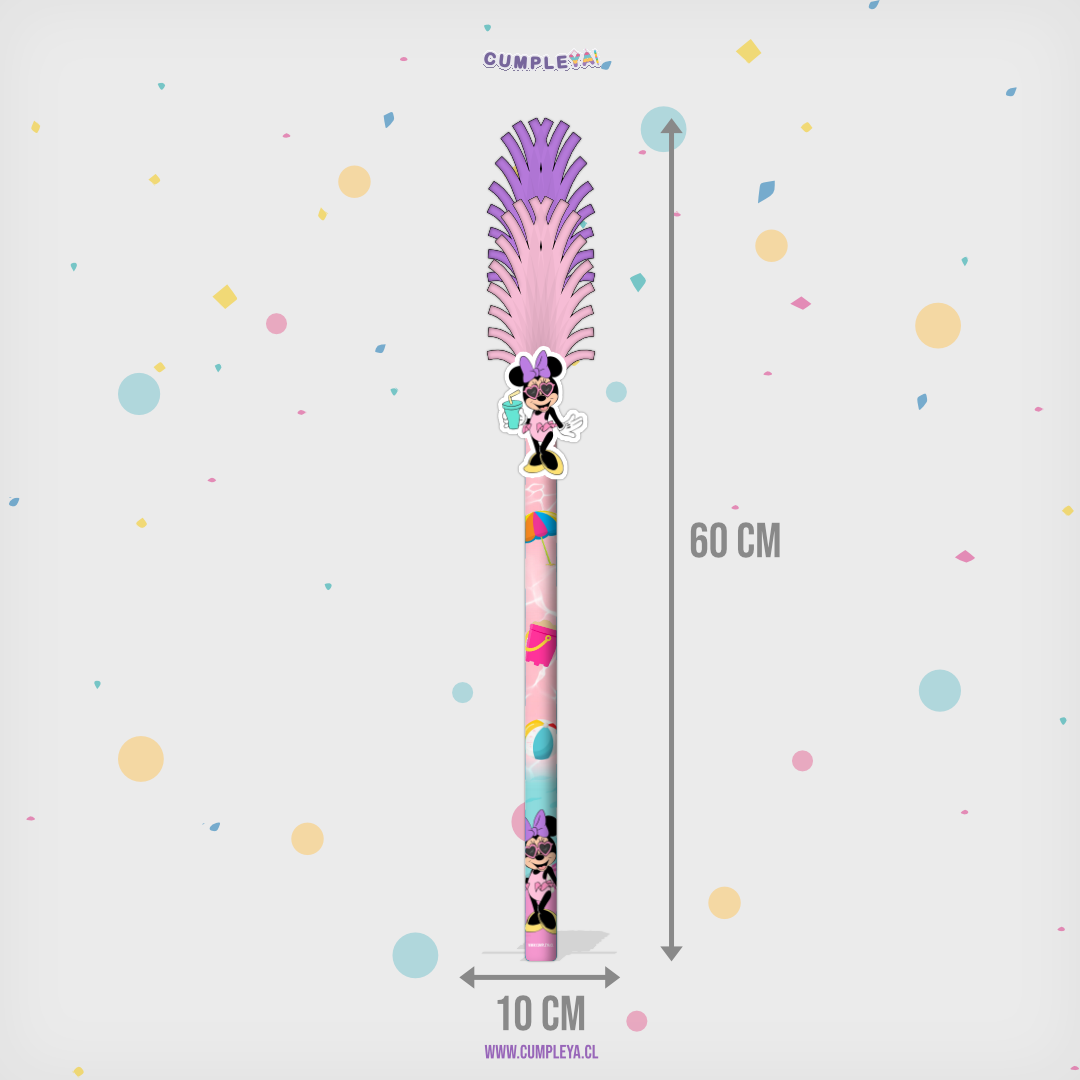 BASTÓN MINNIE MOUSE POOL PARA PIÑATA