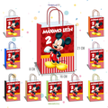 BOLSA SORPRESA 16 × 21 × 8 CM MICKEY FONDO ROJO