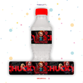 STICKER PARA BOTELLA 12 U CHUKY