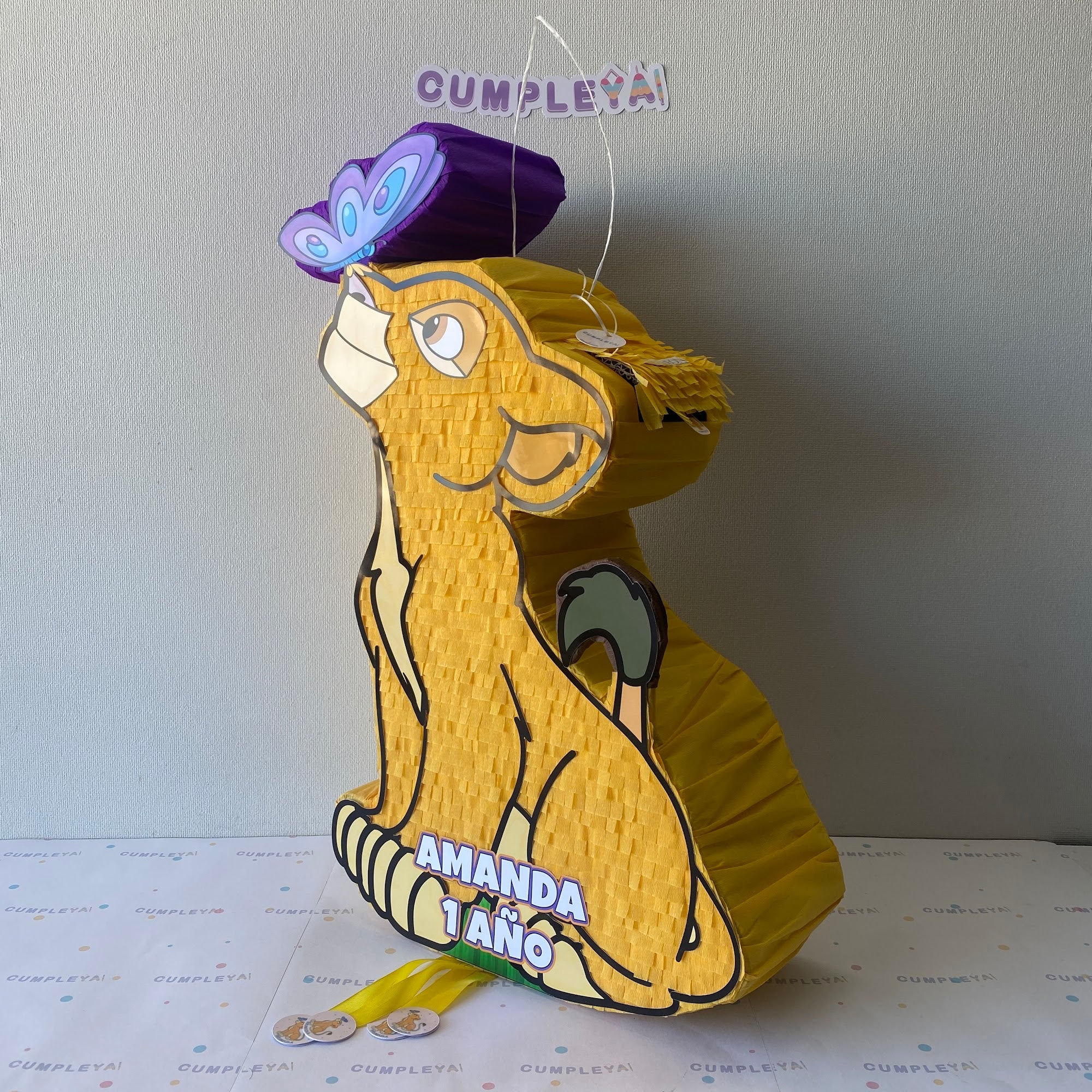 PIÑATA NALA REY LEON 60CM PREMIUM