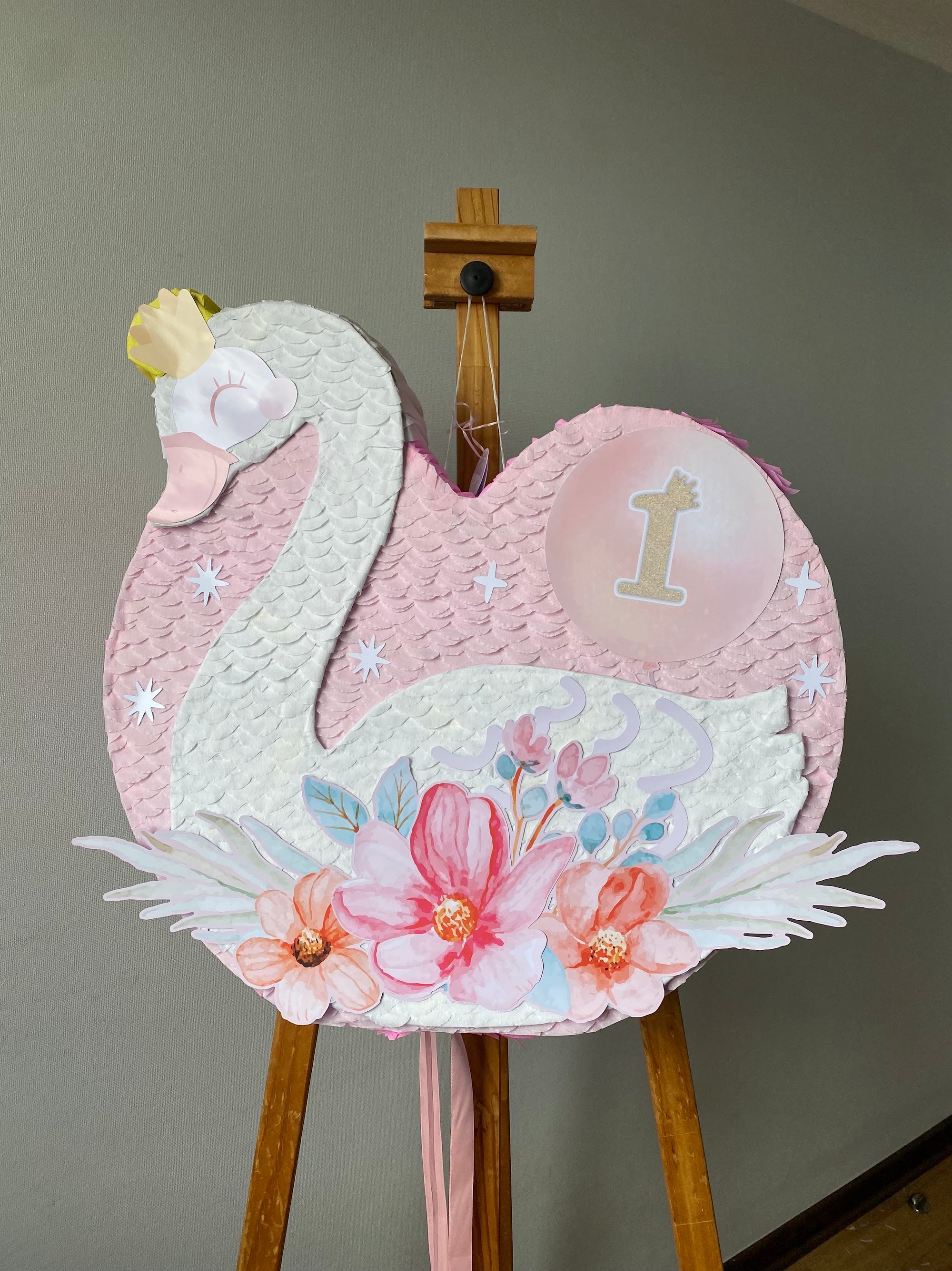 PIÑATA CISNE 60CM PREMIUM