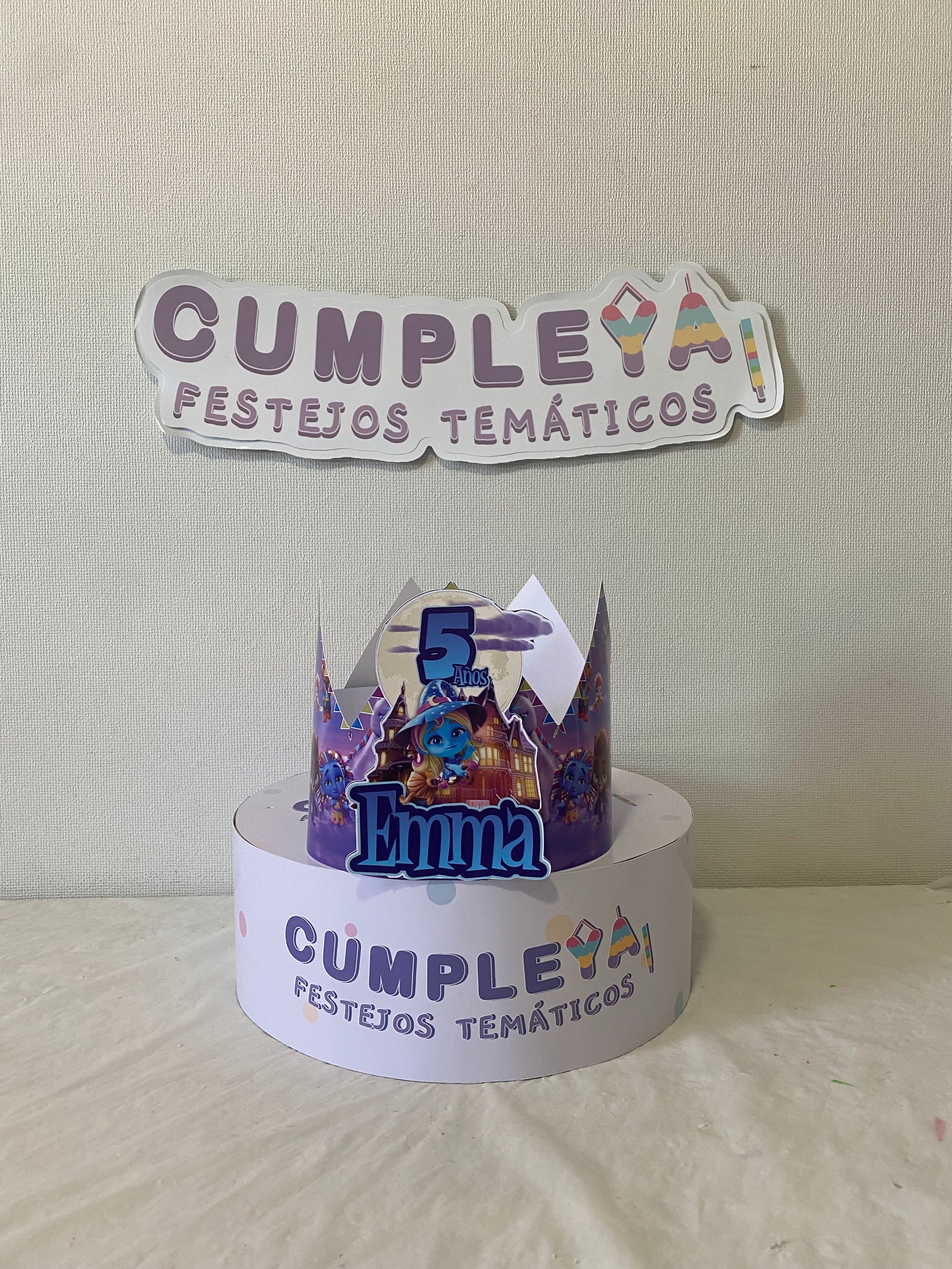 CORONA SUPERMONSTRUOS 62X14CM