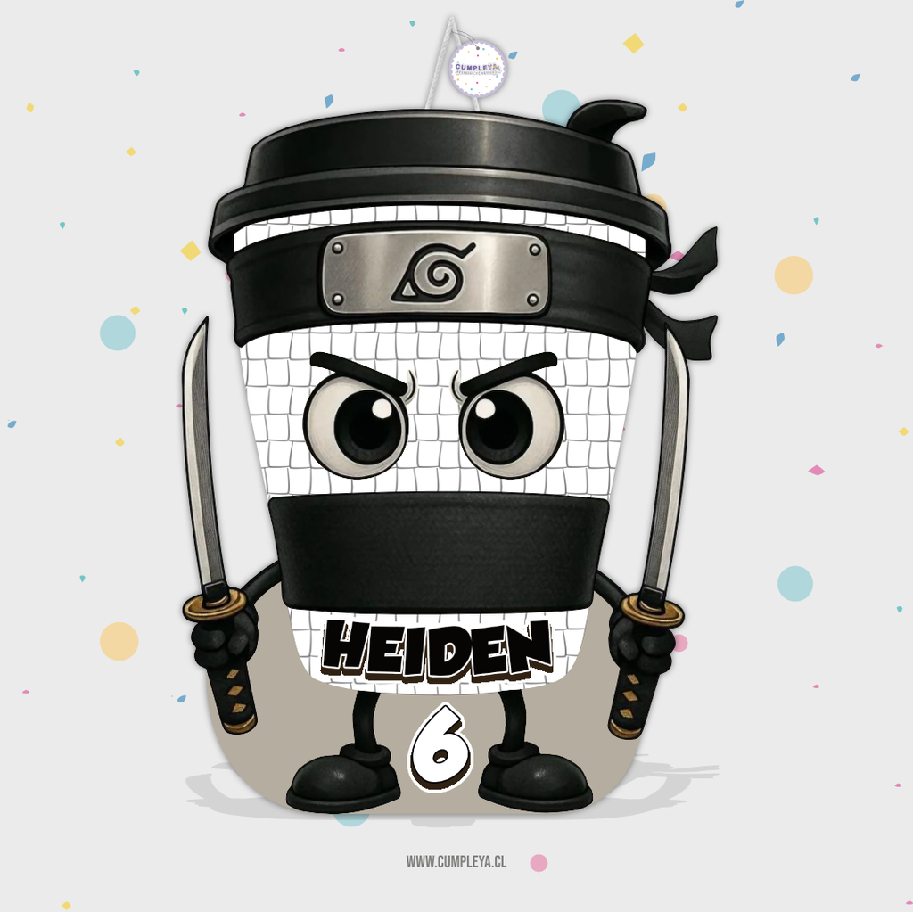 PIÑATA CAPUCHINO ASESINO 60CM PREMIUM