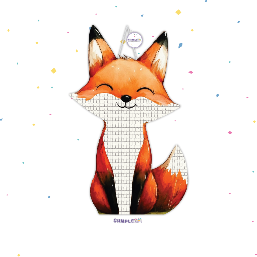 PIÑATA ZORRITO 60CM PREMIUM