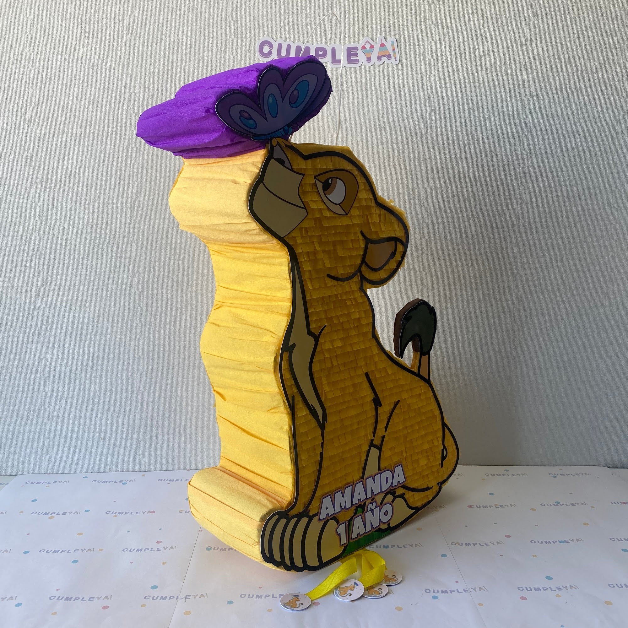 PIÑATA NALA REY LEON 60CM PREMIUM