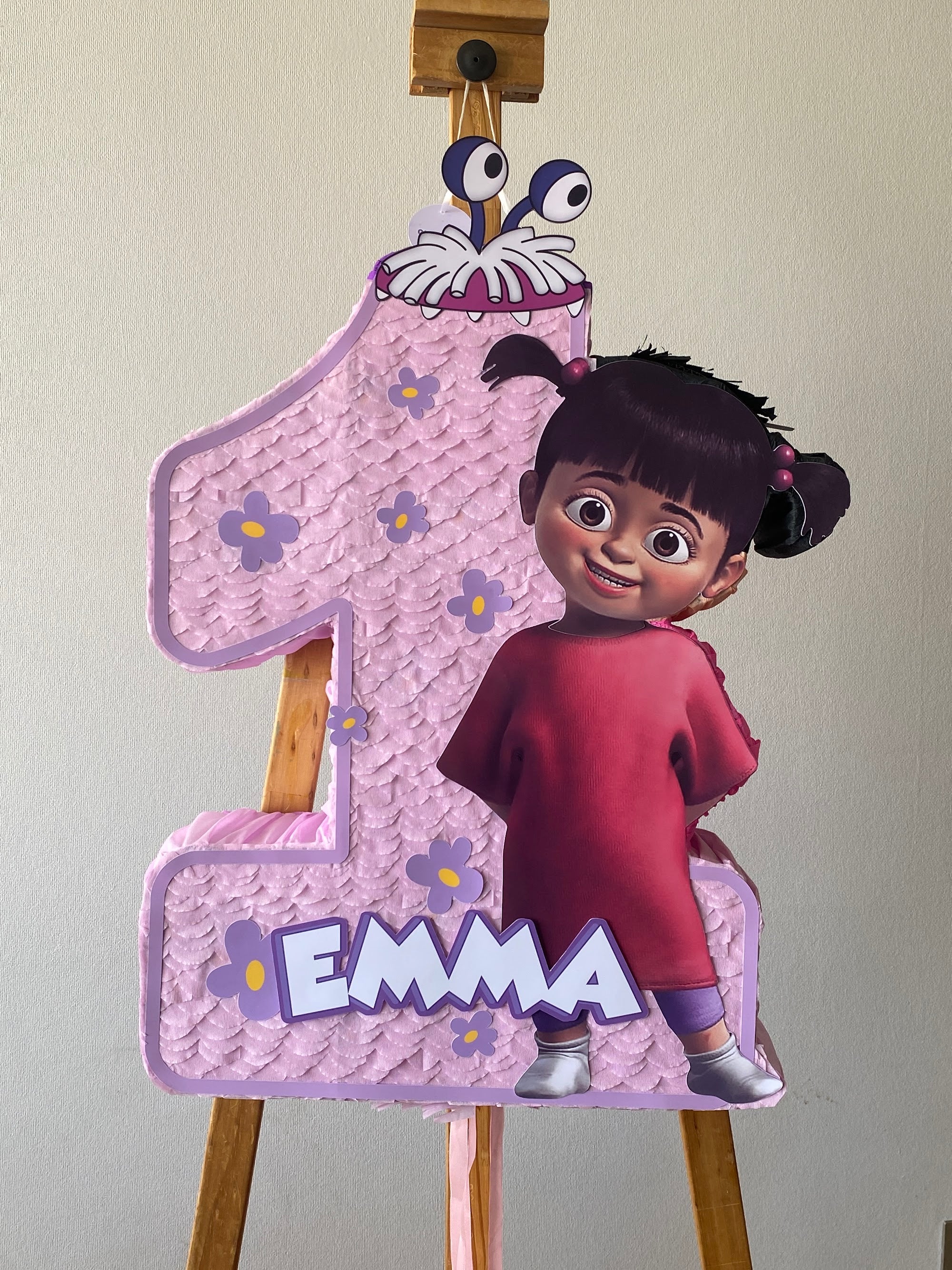 PIÑATA NÚMERO 1 BOO MONSTER INC 60CM PREMIUM