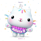 PIÑATA 40 CM PASTELITO DE LA CASA DE GABI