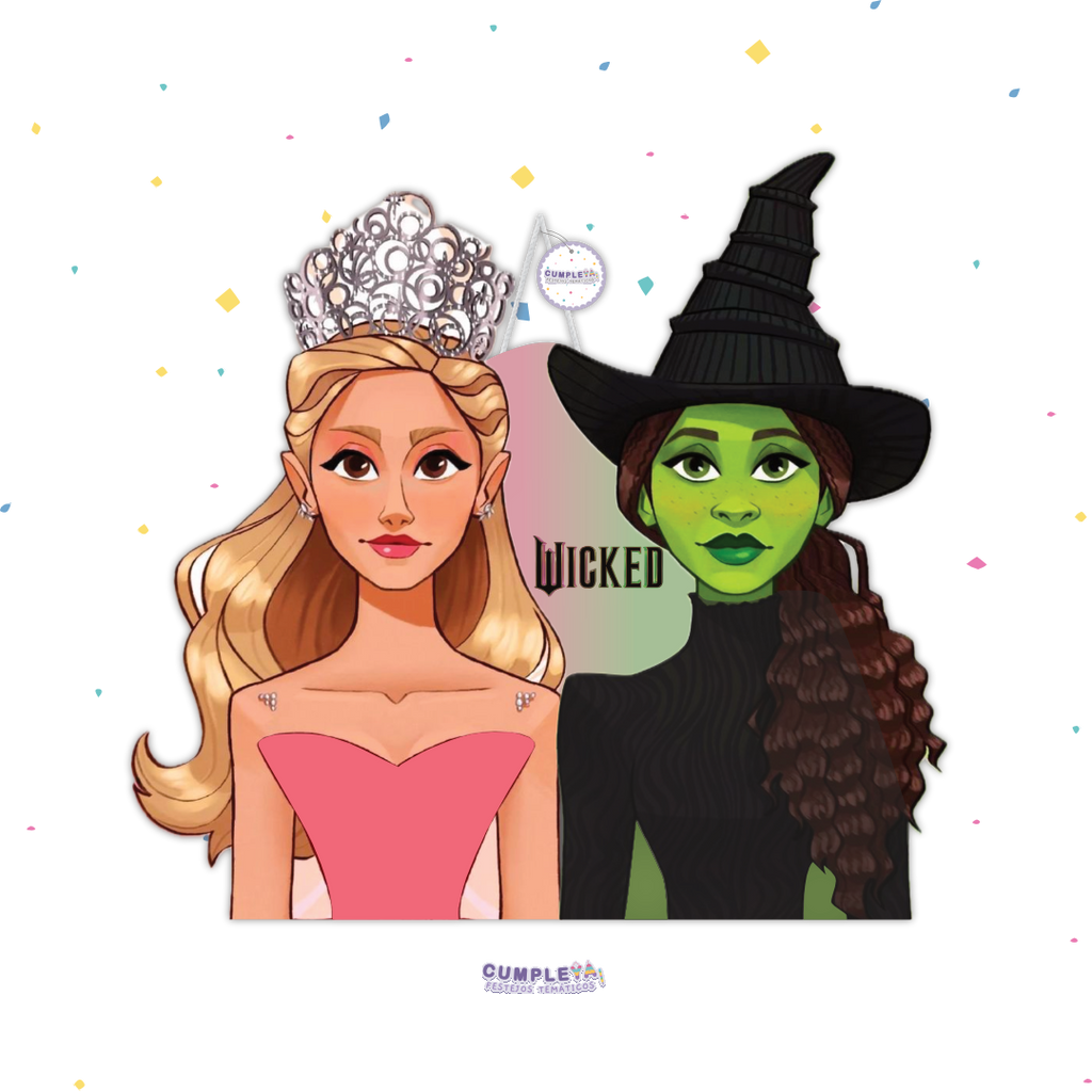 PIÑATA WICKED 40CM PREMIUM