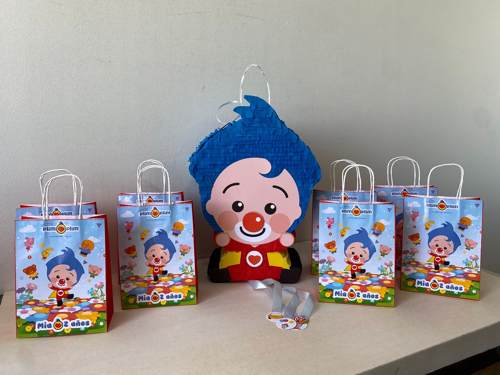 PIÑATA PAYASO PLIM PLIM 40CM PREMIUM