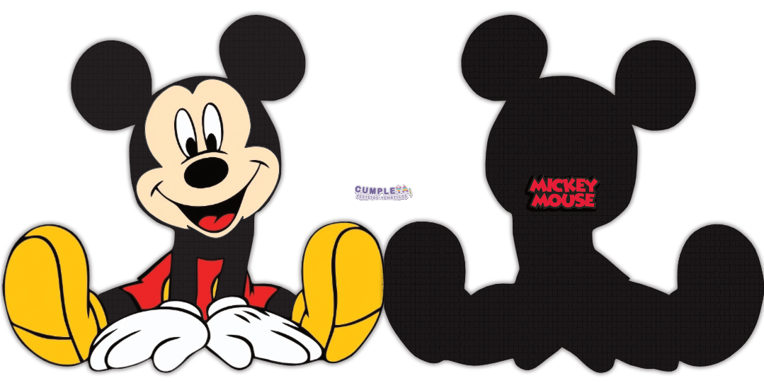 PIÑATA MICKEY MOUSE SENTADO 60CM PREMIUM