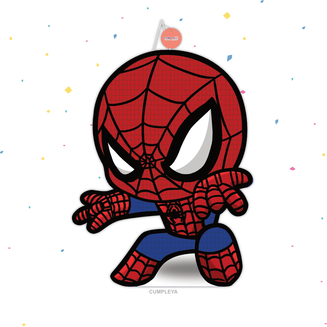 PIÑATA SPIDERMAN - BEBE 40CM PREMIUM