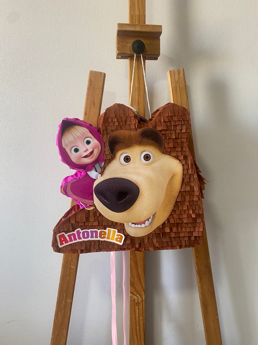 PIÑATA MASHA Y EL OSO 40CM PREMIUM