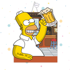 PIÑATA 40 CM HOMERO SIMPSON