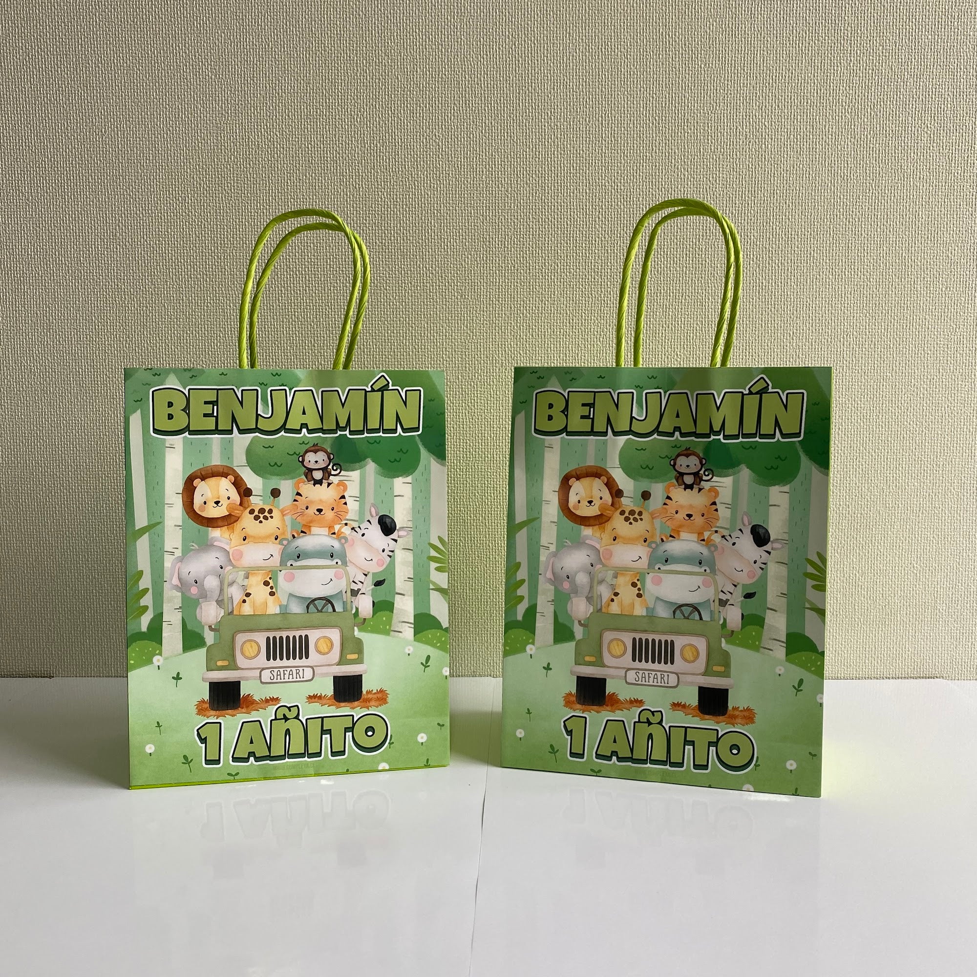 BOLSA SORPRESA 16 × 21 × 8 CM JEEP SAFARI BEBES