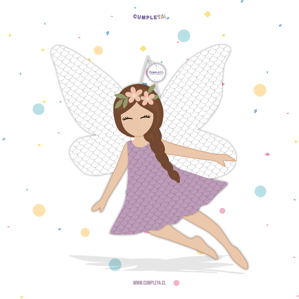 PIÑATA HADA 60CM PREMIUM