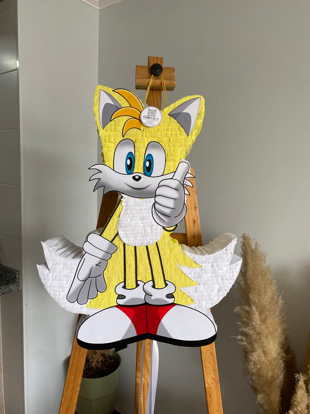PIÑATA TAILS DE SONIC 60CM PREMIUM