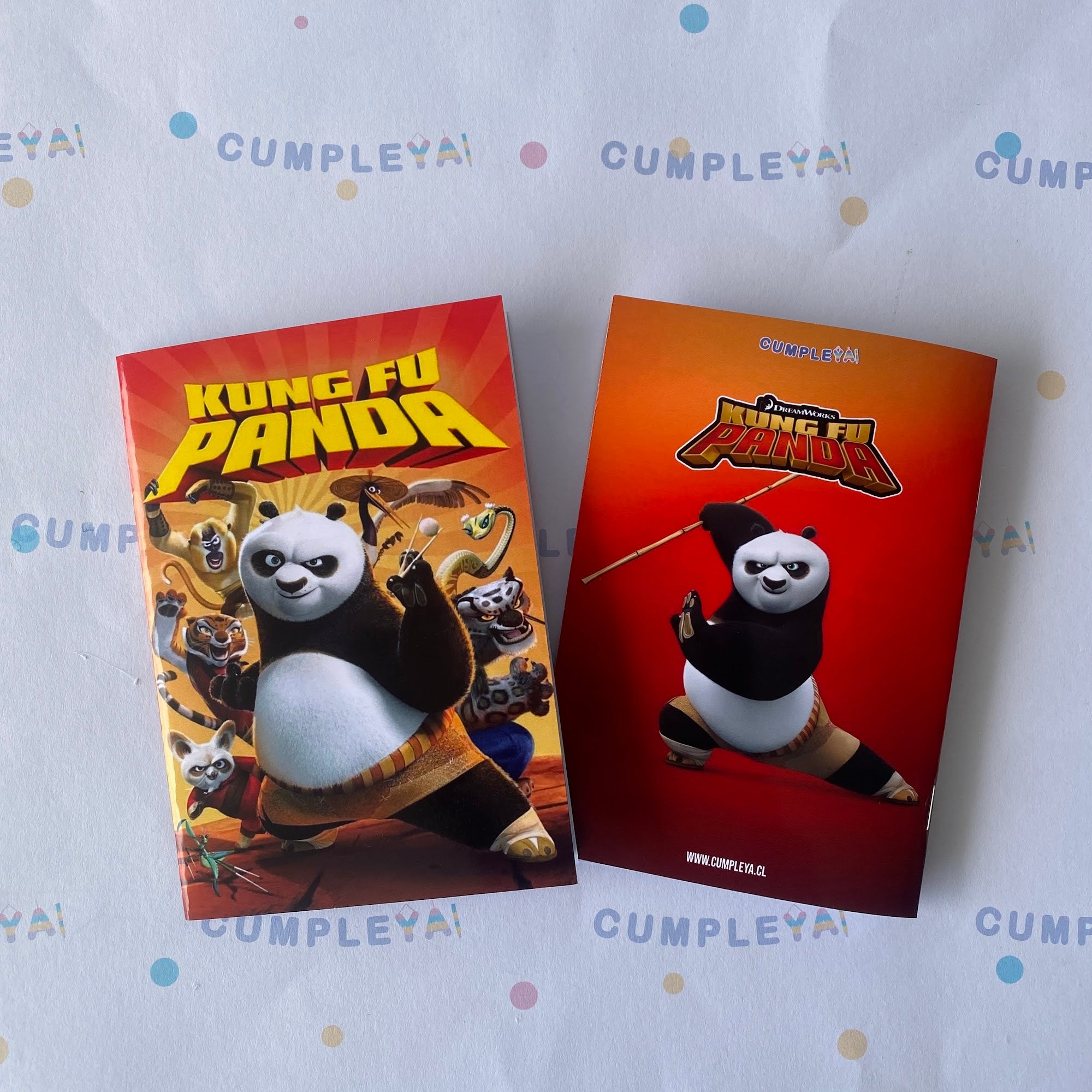 LIBRITO PARA COLOREAR KUNG FU PANDA 8 PAGINAS 11X15CM