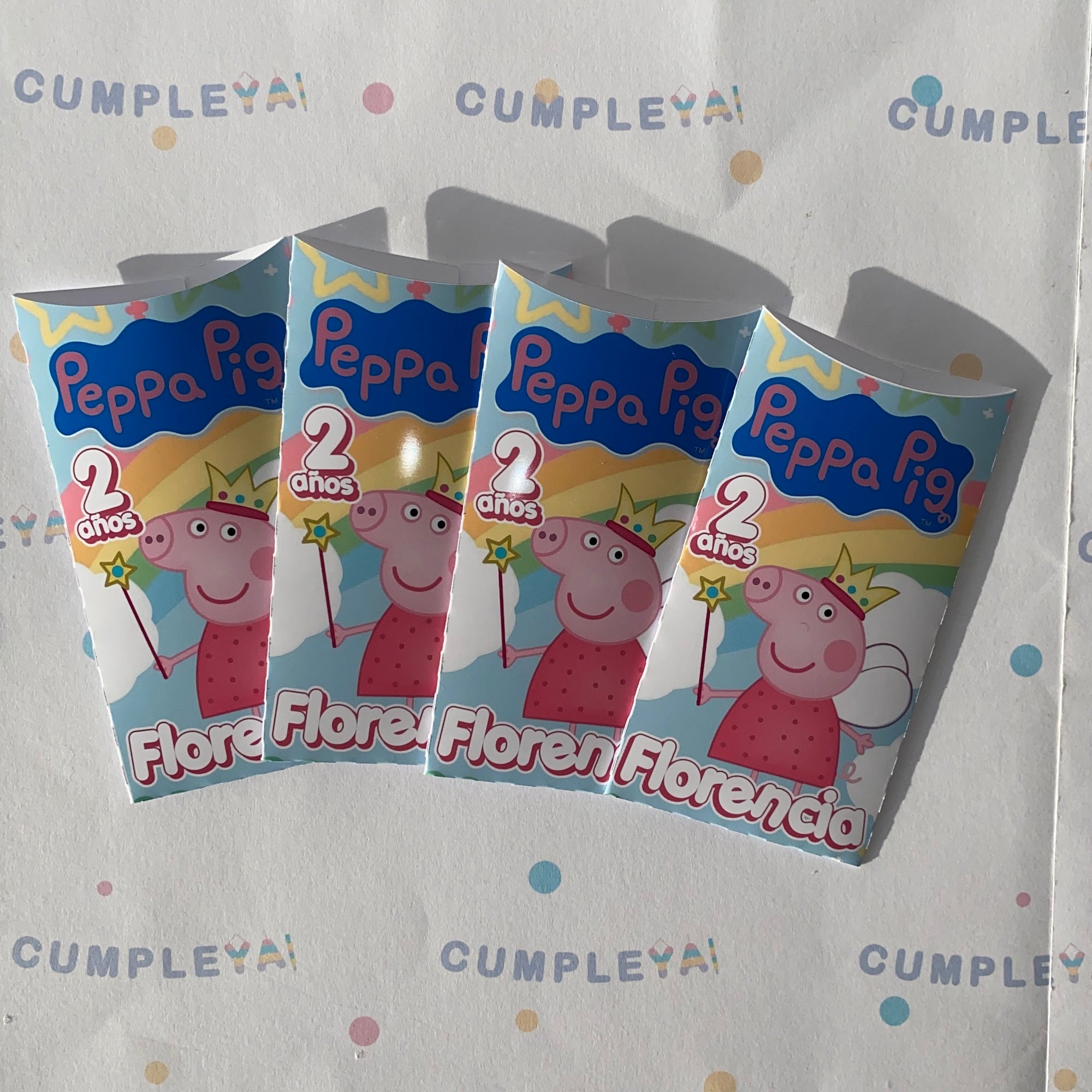 PORTA CUBIERTO PEPPA PIG HADA 7X13CM TEMÁTICO