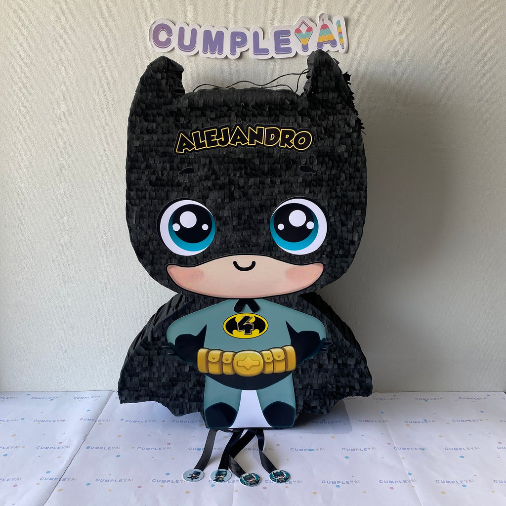 PIÑATA BATMAN NIÑO 60CM PREMIUM