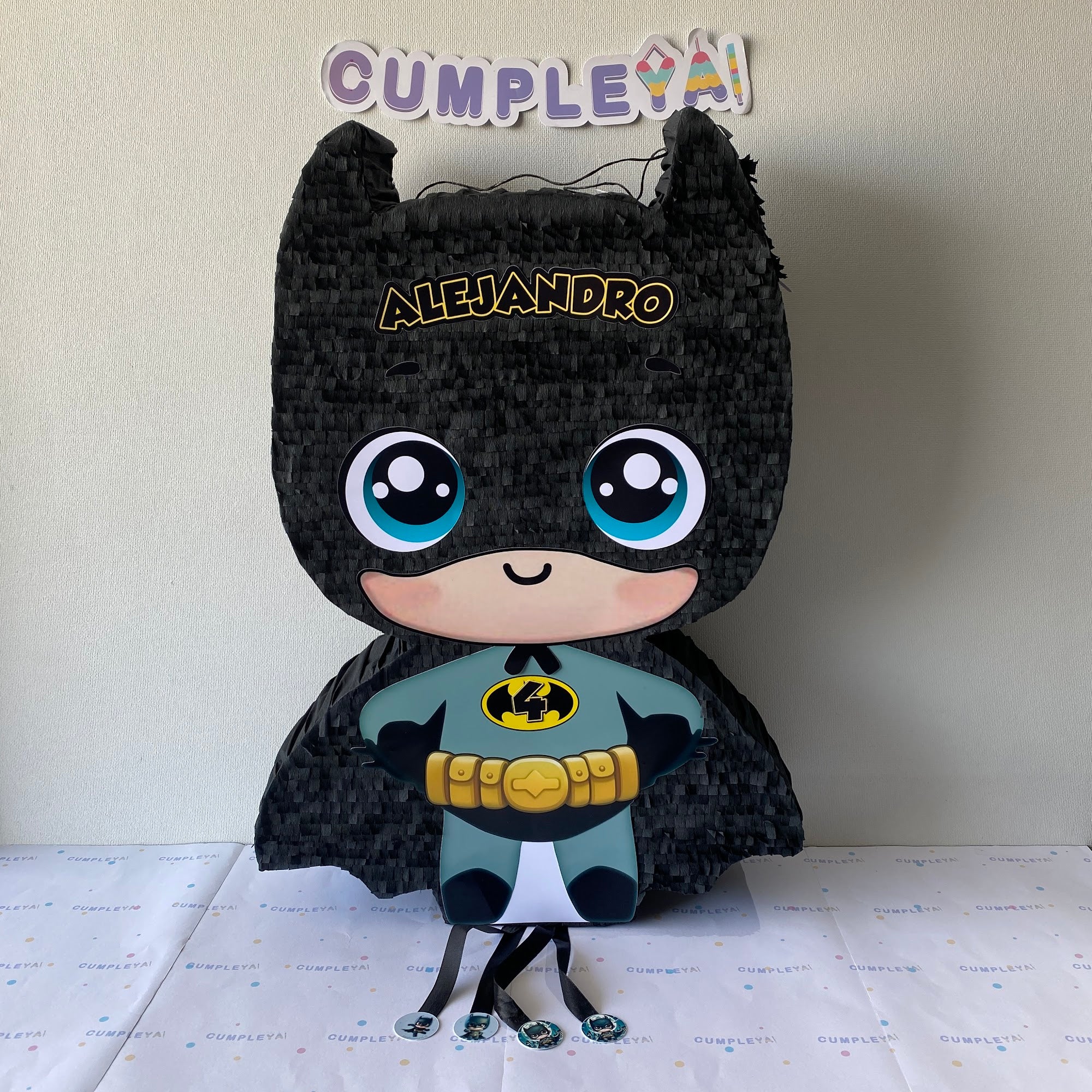 PIÑATA BATMAN NIÑO 60CM PREMIUM