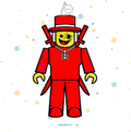 PIÑATA 40 CM SAMMY DE ROBLOX