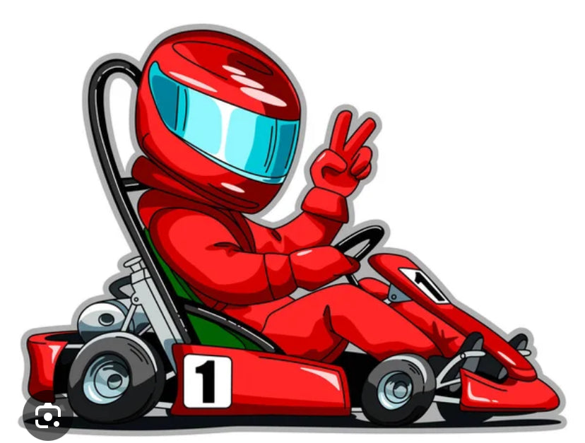 PIÑATA KARTING 40CM PREMIUM