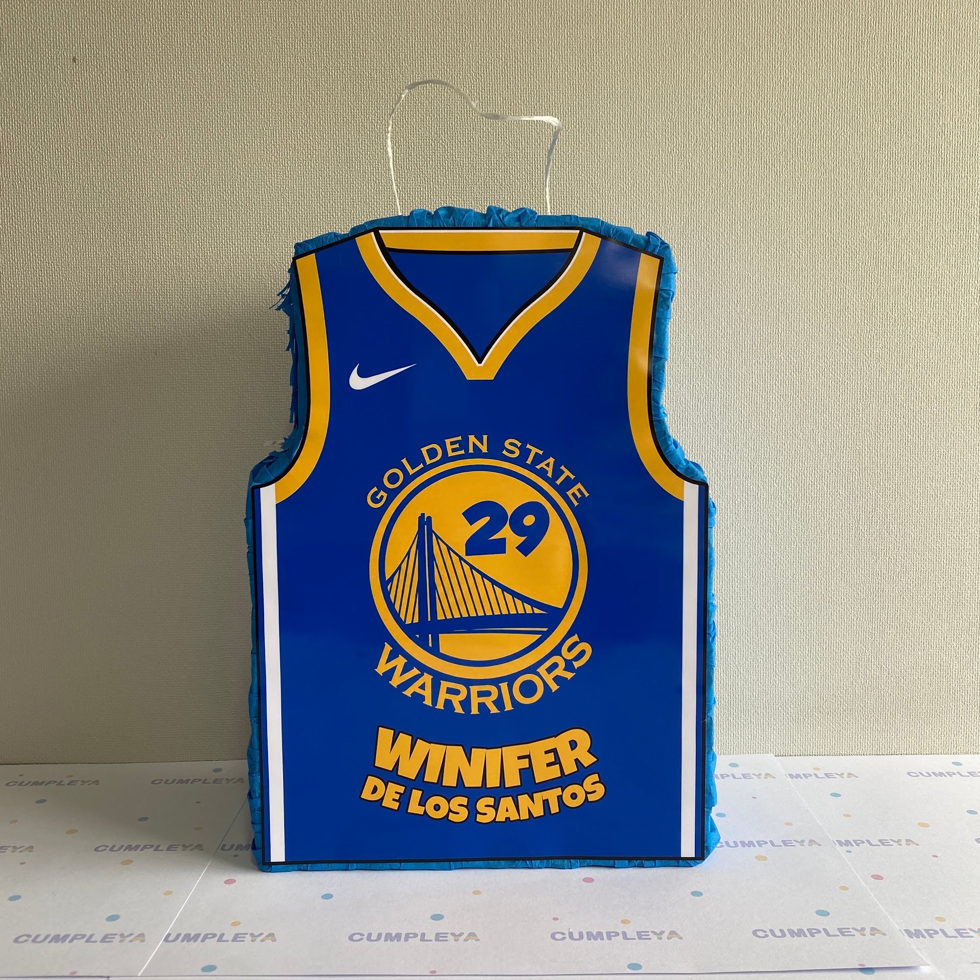 PIÑATA 40 CM CAMISA GOLDEN STATE